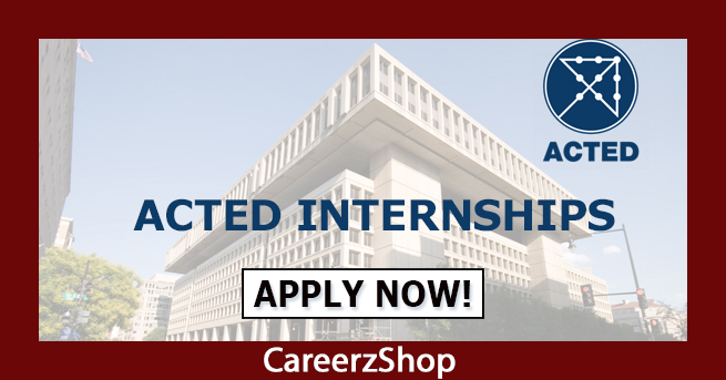 ACTED Internship ACTED Internship