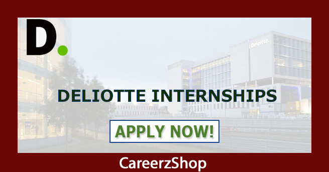 Deloitte Internship Deloitte Internship