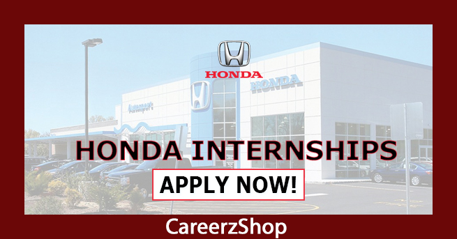 Honda Internship Honda Internship