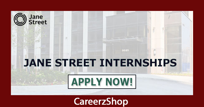 Jane Street Internship Jane Street Internship
