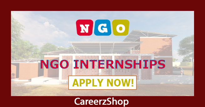 NGO Internship NGO Internship