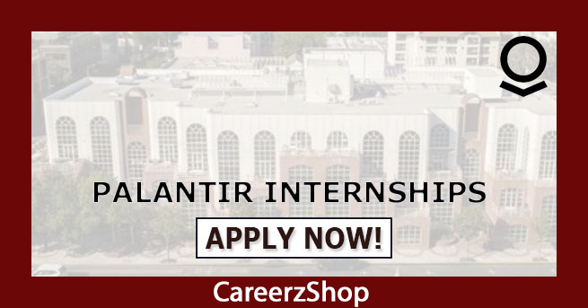 Palantir Internship Palantir Internship