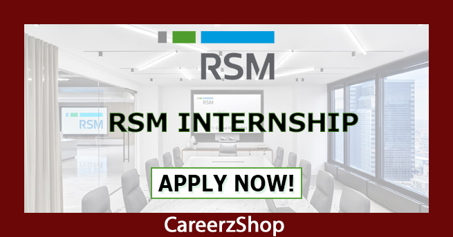 RSM Internship RSM Internship