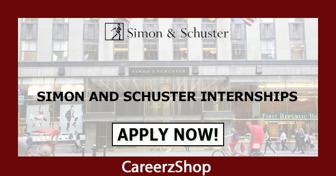 Simon and Schuster Internship Simon and Schuster Internship